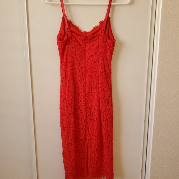Red wine dress, size small, for partys, new/unused - Picture 2 of 5